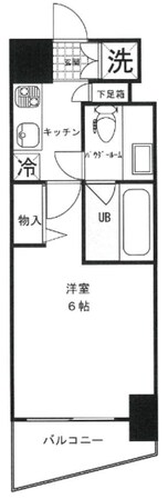 アジールコート中幸の物件間取画像